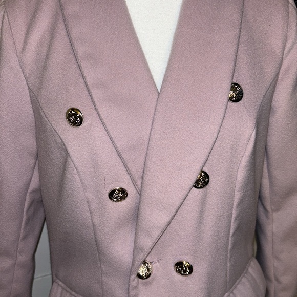 Dusty Pink Peacoat - Picture 5 of 12